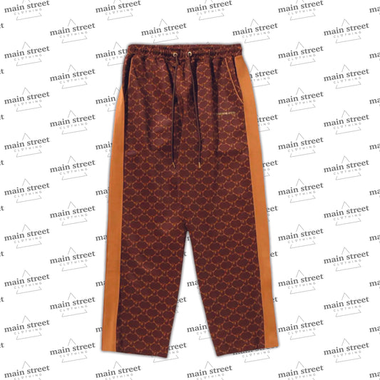 BAPE College Monogram Pant Brown