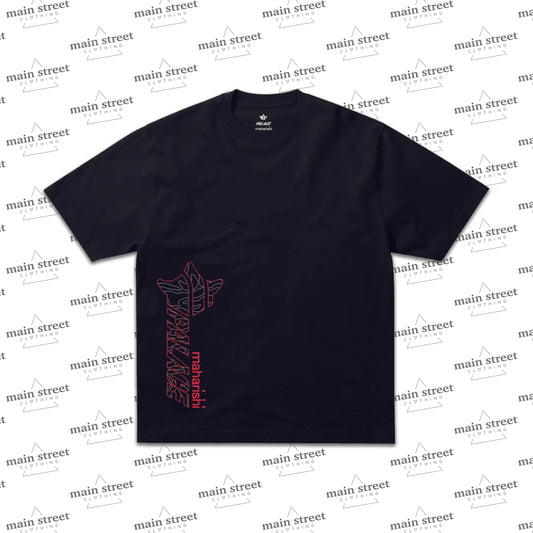 Palace Maharishi Temple Star T-Shirt Black