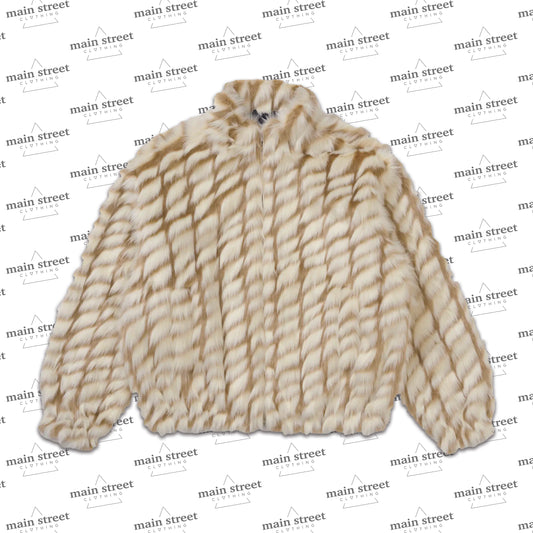 Supreme 2 Tone WINDSTOPPER Faux Fur Jacket Tan