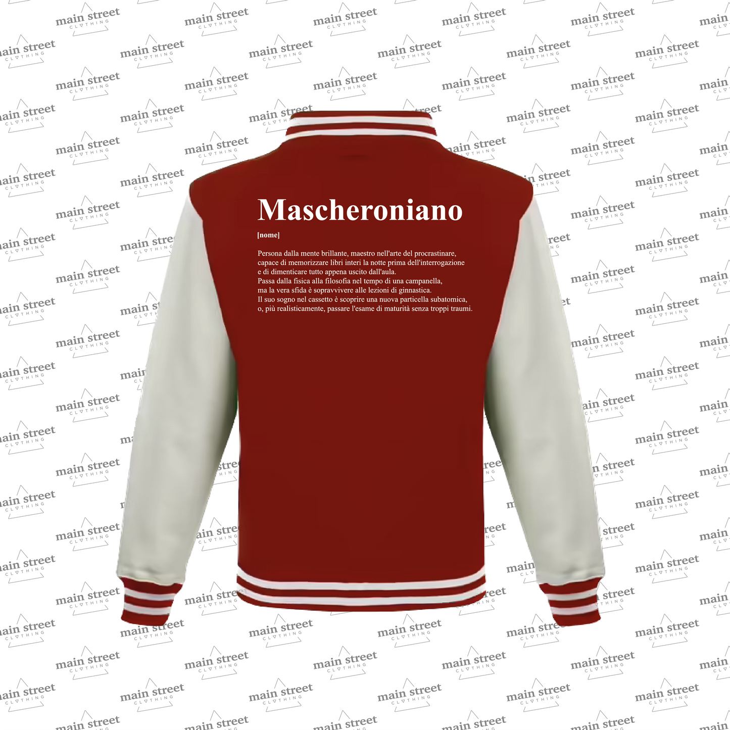 Mascheroni - Varsity Jacket